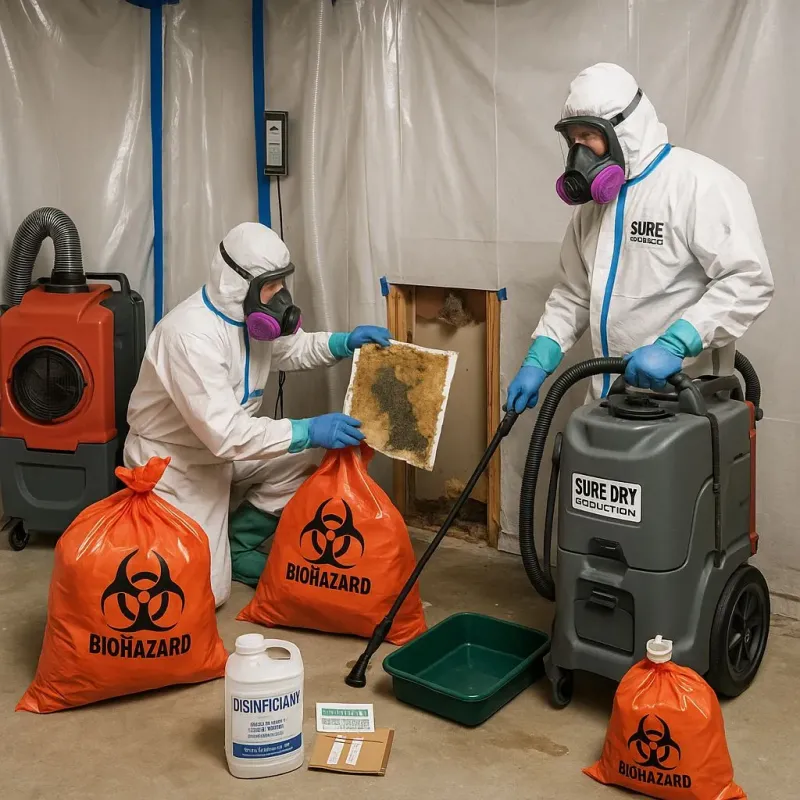 Contaminated Water Handling Protocols process in Fontana, CA