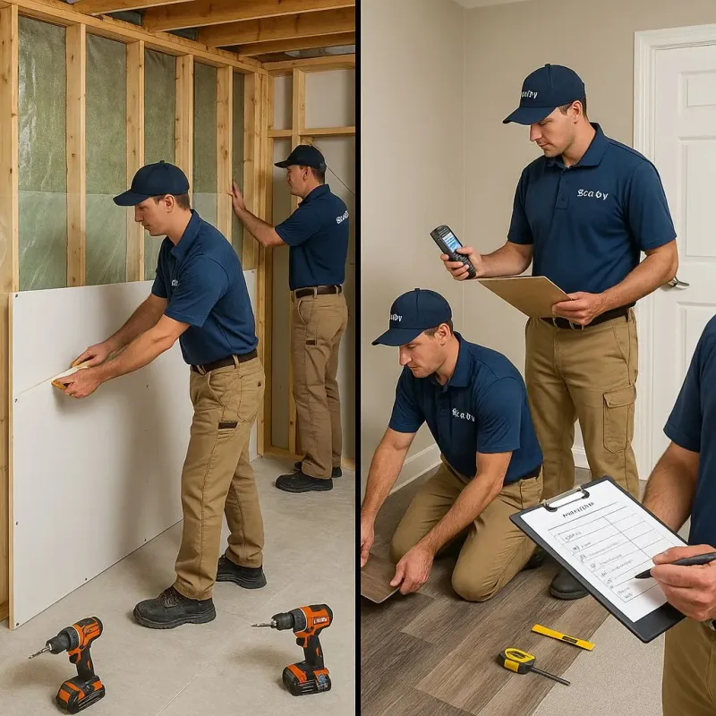 Repairs and Reconstruction process in Fontana, CA